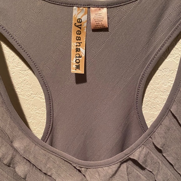 NWT Ruffle Racerback Tank - Picture 3 of 5